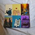 8x10 canvas painting.. handmade painting.. couple painting. 