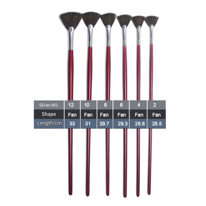 high-grade%20sable%20hair%206pcs/set%20fish%20tail%20fan%20shape%20Watercolor%20gouache%20acrylic%20paint%20pen%20artist%20oil%20painting%20brush%20art%20supplies%20-%20Image%203