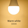 6Pcs/Lot  E27 E14 B22 LED 220V  3W 6W 9W 12W 15W 18W 20W Led Bulb Cold White Led Lights For Living Room Use. 