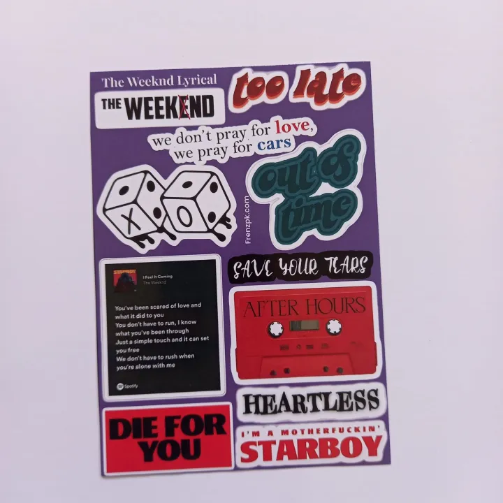 The%20Weeknd%20Lyrical%20Mini%20UNCUT%20sticker%20sheet%20-%20A6%20size%20-%2015x10%20cm%20-%20Image%204