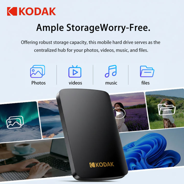 Kodak%20Portable%20External%20Hard%20Drive%20HDD%20P150%205Gbps%20USB3.0%20External%20Hard%20Disk%20500G%201TB%20Large-capacity%20Storage%20PS4/Xbox/PC%20-%20Image%205