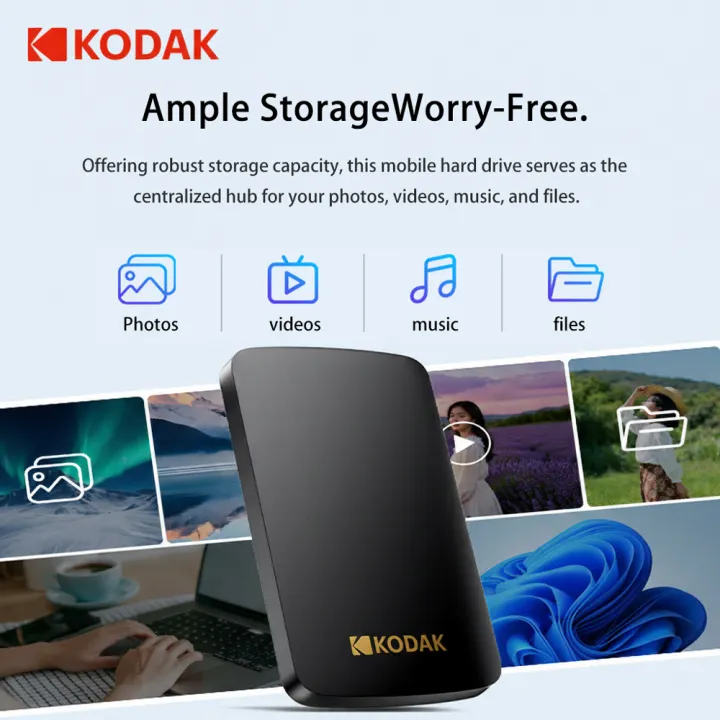 Kodak%20Portable%20External%20Hard%20Drive%20HDD%20P150%205Gbps%20USB3.0%20External%20Hard%20Disk%20500G%201TB%20Large-capacity%20Storage%20PS4/Xbox/PC%20-%20Image%205