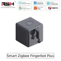 Tuya Zigbee Fingerbot Plus Smart Fingerbot Switch Button Pusher APP Timer Voice Control Works with Alexa Google Home Assistant. 