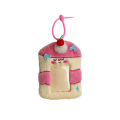 Cartoon Matcha Strawberry Cake Plush Card Holder Student Storage Pouch Idol Photo Polaroid Display Pendant. 