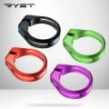 Ryet Bike Seat Post Clamp CNC Aluminum Alloy Super Light Cycling Saddle Seat Post Clamp for 27.2/30.8/31.6mm Bicycle Part. 