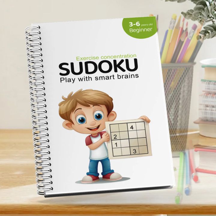 Sudoku Practice Book Math Exercise Thinking Logic for Kids of All Ages ...