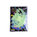 Glow In The Dark Luminous Fluorescent Sticker-Assorted. 