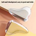 4Pcs Silicone Table Corner Edge Protection Cover Soft Transparent Desk Edge Corner Child Baby Safety Anticollision Protector Home Tools. 