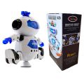 Musical Walking Dancing Robot Toy for Kids, Flashing Lights, 360° Body Spinning, Toddlers Bosys Girls Fun Toy Figure (Model 1). 