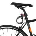 Bicycle Cable Padlock with Mounting Bracket Bike Steel Cable Lock Anti-Theft Mountain Bike Safety Lock for Electric Bike Scooter. 