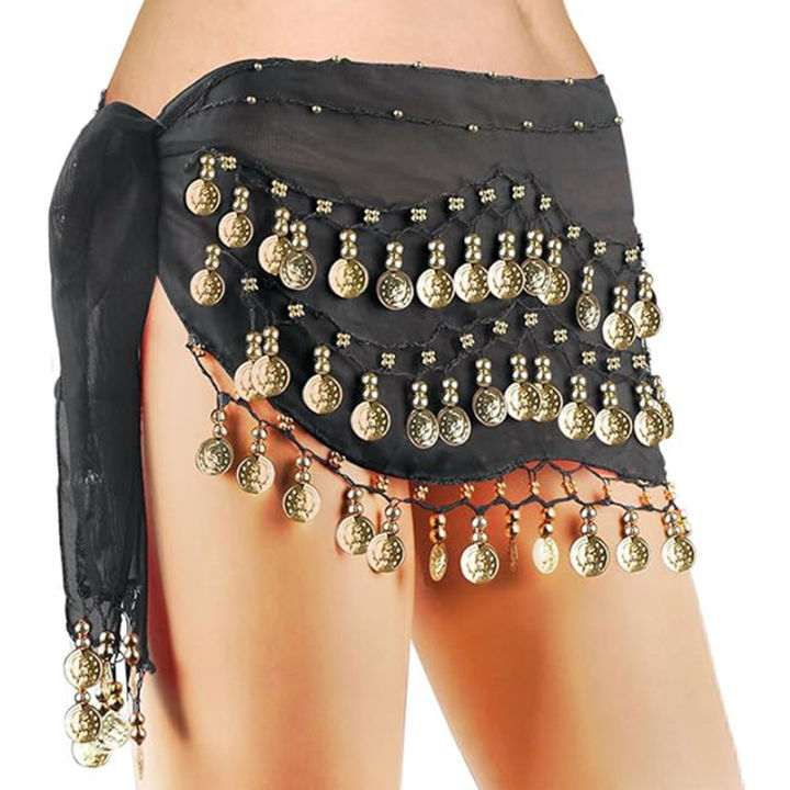 1Pc%20Belly%20Dance%20Waist%20Chain%20Costume%20Dance%20Hip%20Scarf%20With%20Golden%20Coin%20Decorative%20Waist%20Chain%20For%20Professional%20Dance%20Performances%20-%20Image%207