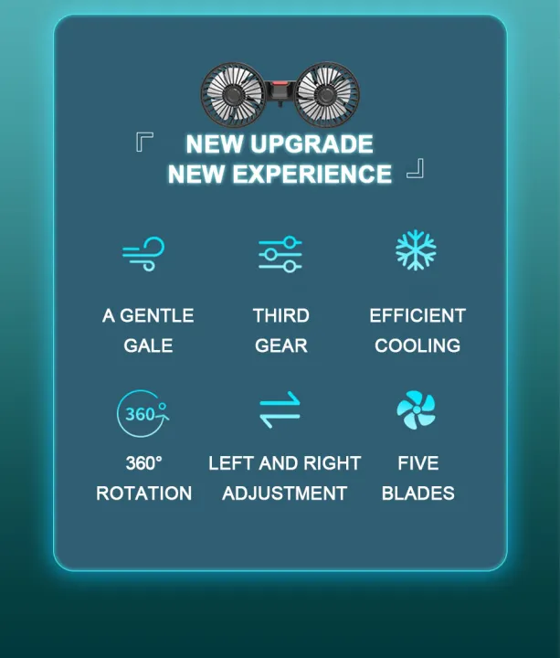 3-speed%20Car%20Seat%20Back%20Cooling%20Fan%20USB%20Charge%20Dual%20Head%20Fan%20360%20Degree%20Rotation%20Neck%20Cooler%20for%20Summer%20Car%20Accessories%20-%20Image%202