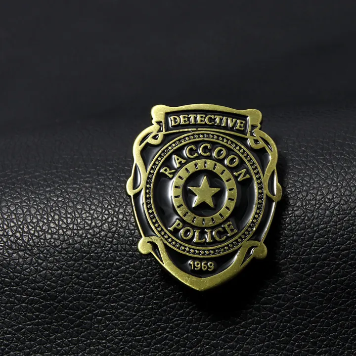 Raccoon%20Police%20Department%20Residents%20Evil%20movie%20badge%20Enamel%20Pin%20brooch%20jewelry%20Backpack%20Decorate%20-%20Image%204