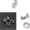 Punk men stainless steel stud ear rings boys gift earrings fashion earrings for men. 
