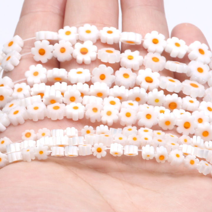 4-8mm%20Flower%20Lampwork%20Glass%20Flat%20Beads%20Daisy%20Spacer%20Loose%20Beads%20For%20Jewelry%20Making%20DIY%20Bracelet%20Crafts%20Handmade%20Accessories%20-%20Image%206
