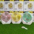 Jy Super jy-1880 model Rechargeable Fan with LED Light. 