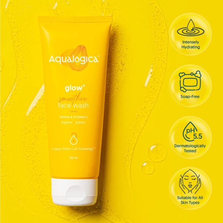 Aqualogica%20Glow+%20Face%20Wash%20100ml%20-%20Image%202