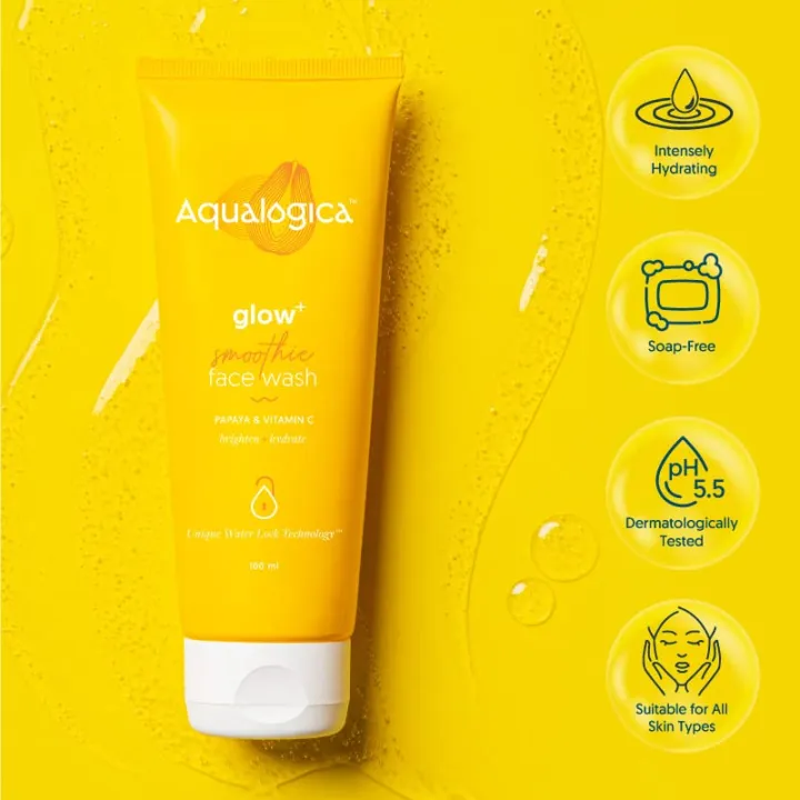 Aqualogica%20Glow+%20Face%20Wash%20100ml%20-%20Image%202