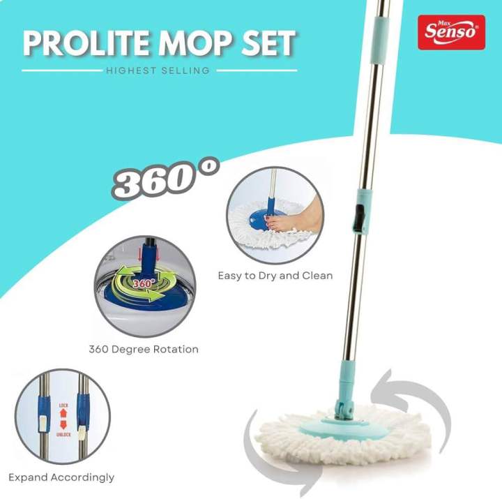 Spin%20Mop%20Bucket%20Mop%20Salsa%20Mop%20Prolite%20Cleaning%20Mop%20-%20Image%204
