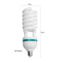 Andoer Spiral Fluorescent Light Bulb 135W 5500K Daylight CRI90 E27 Socket Energy Saving for Studio Photography Video Lighting. 