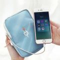 Travel Portable Storage Bag Charger Headphone Cable Digital USB Electronic Accessories Sorting Bag Travel Gadget Storage Bag. 