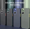 [Send from Thailand] Vivo v30pro 5G skin color button shockproof case, Vivo phone case, soft edge camera protective case, hard back. 