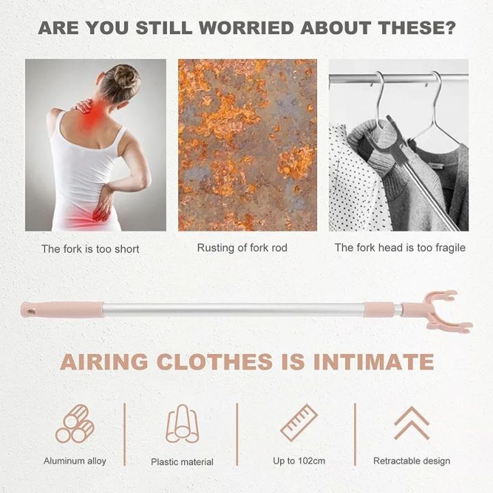 Drying%20Rack%20Clothing%20Drying%20Rack%20Clothing%20%20Clothes%20Reach%20Poles%20Retractable%20Clothes%20Drying%20Fork%20Metal%20Clothesline%20Rod%20Fork%20Pole%20for%20Balcony%2061-%20102cm%20Metal%20Hangers%20Metal%20Hangers%20-%20Image%203