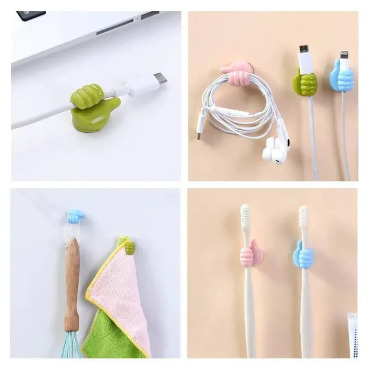 Thumb%20hook%20multi%20functional%20silicone%20clip%20holder%20Silicone%20Thumb%20Hooks%20Clip%20Cable%20Holder%20Multifunction%20Self%20Adhesive%20Thumb%20Cable%20Key%20Hook%20Wall%20Hangers%20Earphone%20Cable%20Organizer%20Holder%20Desktop%20Cord%20Wire%20Clips%20Keeper%20for%20Data%20Cable%20Earphone%20Belt%20hat%20Key%20Stor.%20-%20Image%203