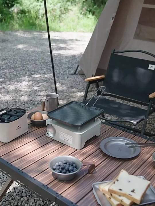 Naturehike Camping Cooking Pan Non Stick Folding Picnic Frying Pan Portable Easy Clean Grill Hiking Bbq Dinner Frying Plate