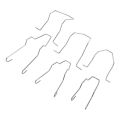 6Pcs Car Headlamp Bulb Clip Car Bulb Clip Stainless Steel Scratch Resistant Headlight Retainer Spring Clip for H1 H3 H4 H7 Bulbs. 