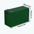 12V 7AH Battery Lithium Battery Box Solar Street Light Housing Plastic Plastic Case for 18650 Power wall Battery Pack DIY. 
