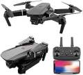 G.P.S Return Drone with 4K Camera for Adults 90° Rotatable 4K Dual HD Camera Long Flight Time 5GHz FPV Drone DG.