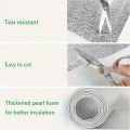 Extra Long 500cm Double-Sided Reflective Aluminum Foil Insulation Roll Heat Shield Ideal for Windows RVs Garage Doors Room Roof.