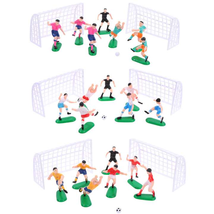 Football Game Kids Toy Celebration Goal Gate Pastry Art Birthday Cupcake Topper
