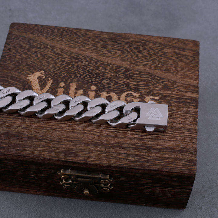 Original%20Design%20Stainless%20Steel%20Cuban%20Bracelet%20Men%20Women%20Couple%20Letter%20Matte%20Bangle%20Punk%20Hip%20Hop%20Thick%20Chunky%20Chain%20Wristband%20-%20Image%205