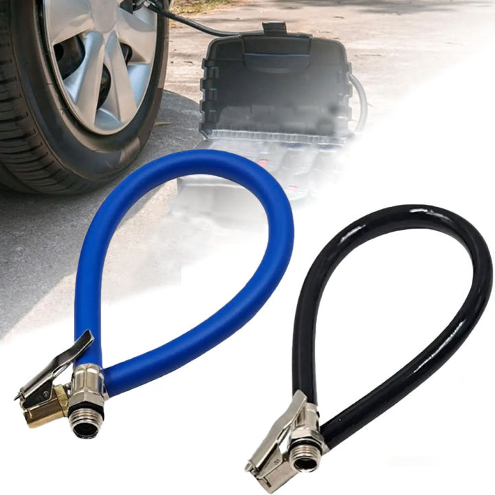 Tire Inflator Hose Tyre Hose Portable Air Compressor Pipe Air Hose for Car Motorbike Accessories
