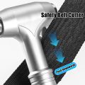 Car Safety Hammer Car Window Breaker Emergency Hammer Seat Belt Cutter Suitable for Car Rescue Escape Rescue Safety Hammer.