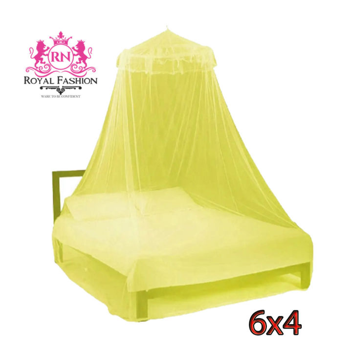 Mosquito%20Net%20-%20Double%20Bed%206x4%20size%20-%20Square%20Framed%20-%20Image%206