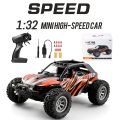 1:32Proportion Remote Control Car, Remote Control Car Max 20 Km/h, 2.4Ghz High-Speed All-terrain Outdoor Electric Toy Car. 