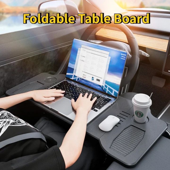 Car Computer Table Car Tray Table Car Laptop Desk Folding Steering Wheel Table Food Tray ...