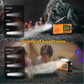 Emergency Crank Solar Radio XHDATA D608WB FM/AM/SW/NOAA Alert Portable Radio Charging 3000mAh Power Bank LED Flashlight . 