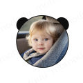 1 PC Round Shape Shatterproof Baby Car Mirror Safety For Rear Facing Infant With Wide Larger Crystal Clear View.