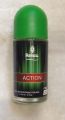 Natural deodorant stick under arms used for female. 