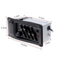 4/5-Band EQ withElectric Guitar Preamp ,Piezo Pickup, LCD Tuner for Acoustic Guitar.