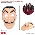Money heist hard plastic mask.. 