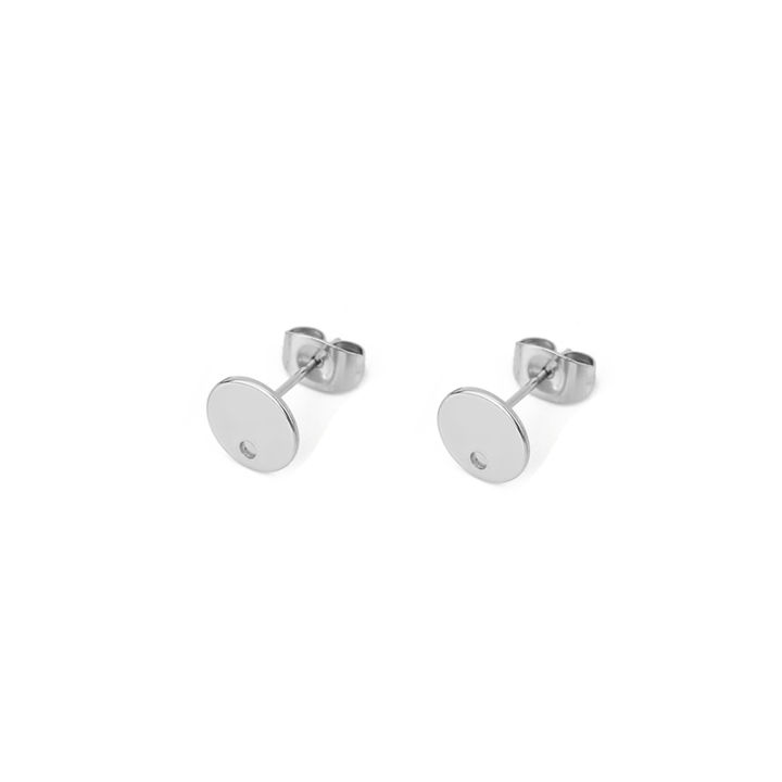 20pcs%20Never%20Fade%208%2010%2012%20mm%20Stainless%20Steel%20Stud%20Earring%20Hooks%20Connectors%20With%20Earring%20Back%20DIY%20For%20Jewelry%20Findings%20Supplies%20-%20Image%205