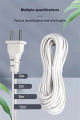 5/10m Lamp Bases Universal With Switch Led Bulb Socket Adapter E27 Screw Lamp Holder Accessories Tools Two Plugs Suspension.