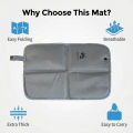 Outdoor Camping Folding Cushion, Portable Storage That Doesn't Take Up Space, Suitable for Spring Outings in The Wilderness. 