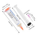 Nc-559-asm Flux Bga Balls,Liquid Solder for Soldering Syringe Solder Paste 10ml Flux for Soldering No Cleaning Welding Tools. 