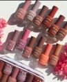 NAIL POLISH NUDE PERMANENT LIGHT AMAZING COLOR'S PACK OF 12. 